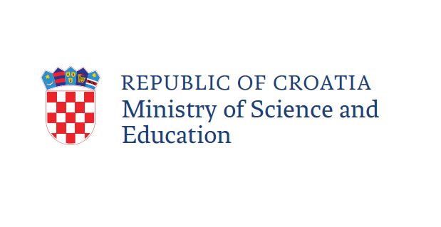 Ministry of Science, Education and Sports of the Republic of Croatia (MSES) logo